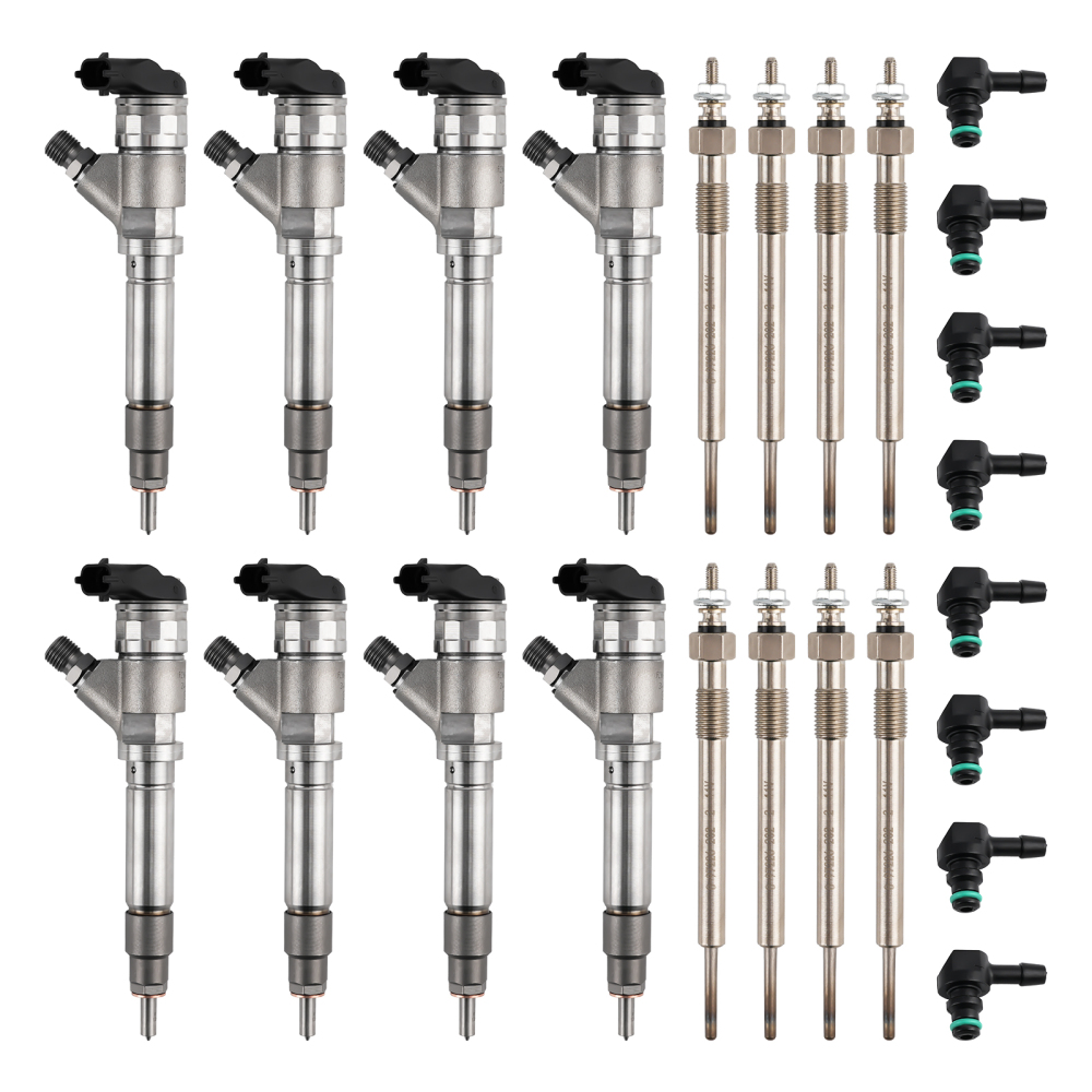 8x Fuel Injector compatible for GMC Savana Sierra 2500 3500 6.6L 2004-2005