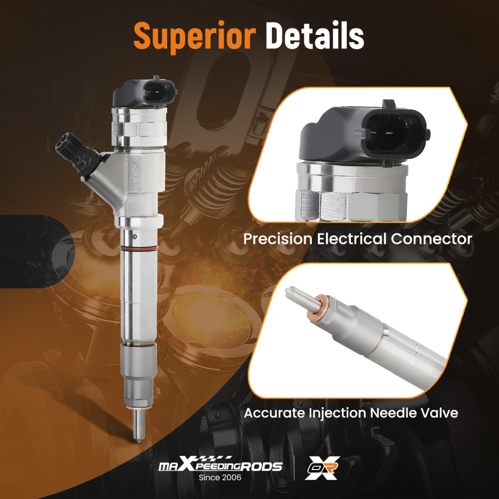 Fuel Injector compatible for GMC / CHEVY EXPRESS 2500 6.6L 2007 - 2010 98002368,PFI520