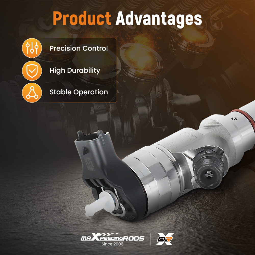 Fuel Injector compatible for GMC / CHEVY EXPRESS 2500 6.6L 2007 - 2010 98002368,PFI520