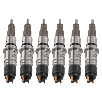 6PCS Diesel Injector Set 0445120177 compatible for Cummins QSB 4.5L 6.7L ISB 5254261RX