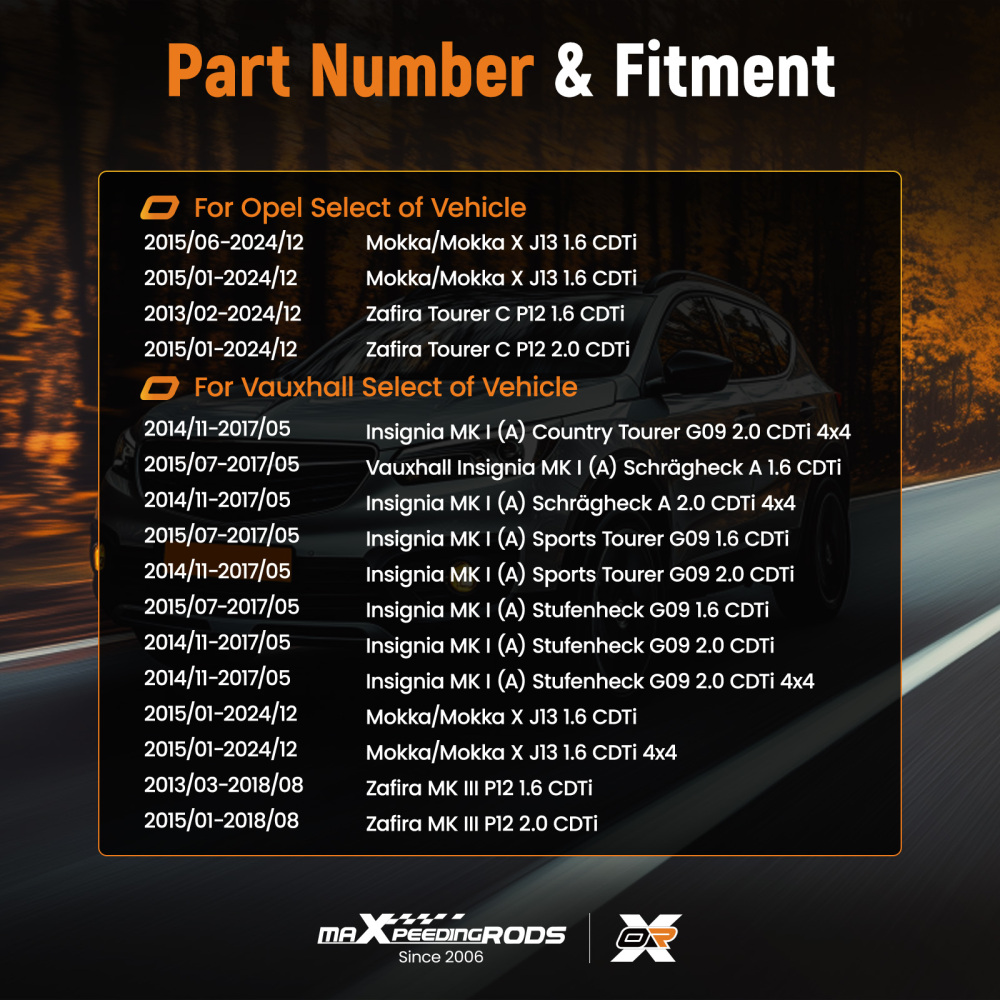 DEF Iniettore compatibile per Opel Cascada Insignia Mokka 55484668 CDTi 2014-2024