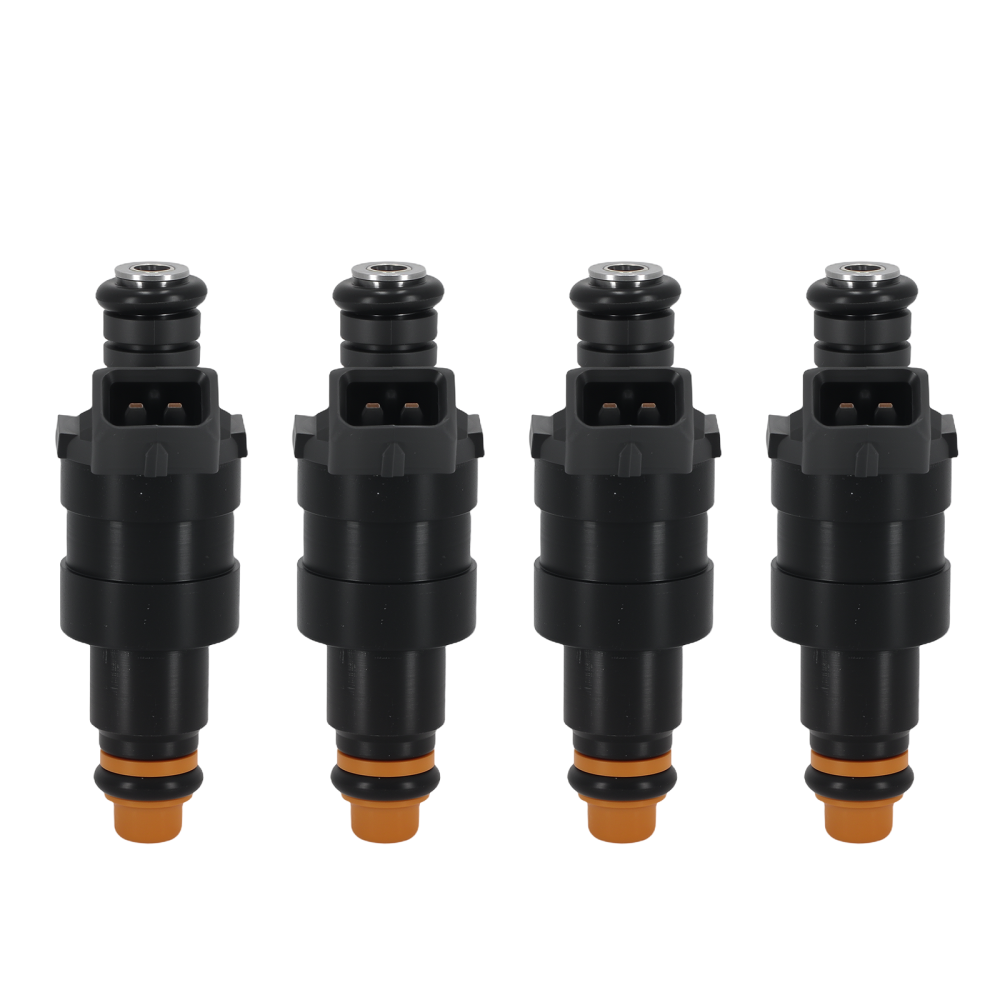 4PCS Fuel Injector compatible for BMW 535i 2.5L I6 1986 0280150201 9999163922 4Hole New