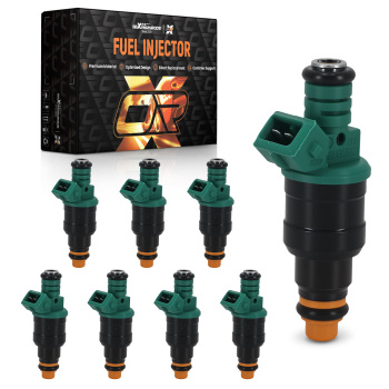 Set of 8 Fuel Injectors compatible for Ford Lightning Mustang F-150 compatible for Chevrolet Pontiac