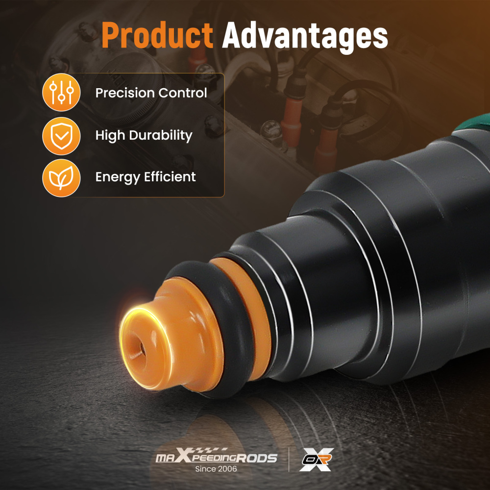 Set of 8 Fuel Injectors compatible for Ford Lightning Mustang F-150 compatible for Chevrolet Pontiac