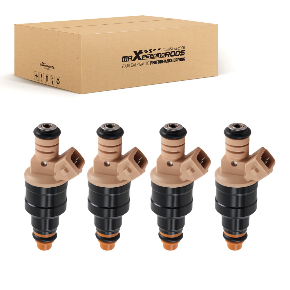 4 Fuel Injectors compatible for VW Jetta compatible for Golf Cabrio Passat 2.0L 1993-2002 037906031J