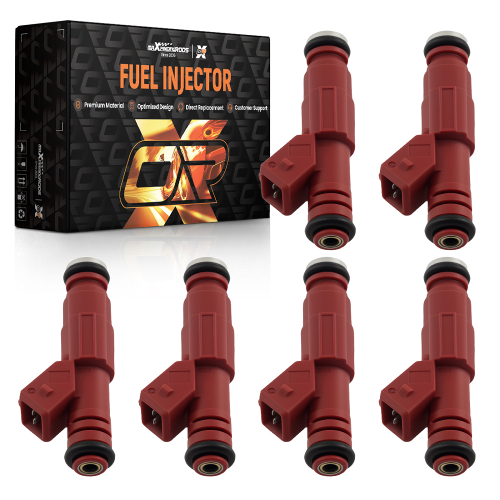 6 Fuel Injectors compatible for Ford Explorer 4.0L V6 1997-1998 compatible for Ranger Aerostar 0280155735