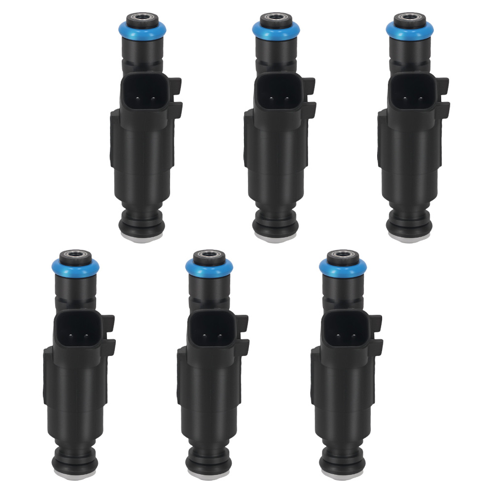 Fuel Injector compatible for Jeep Grand Cherokee 4.0L 1999-2004 Assembly FJ570 2 Terminal