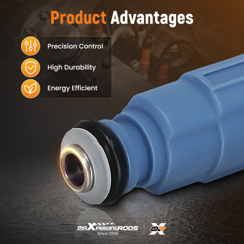 4 Hole Fuel Injector compatible for Jeep Commander Grand Cherokee 06-07 812-12144 V8