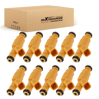 10x Fuel Injector compatible for Ford E-350 Econoline Club Wagon V10 6.8L 1999 FJ610