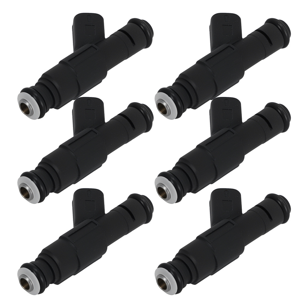6Pcs Gas Fuel Injectors compatible for Chevrolet Equinox 05-09 compatible for Pontiac Torrent 06-09 3.4L