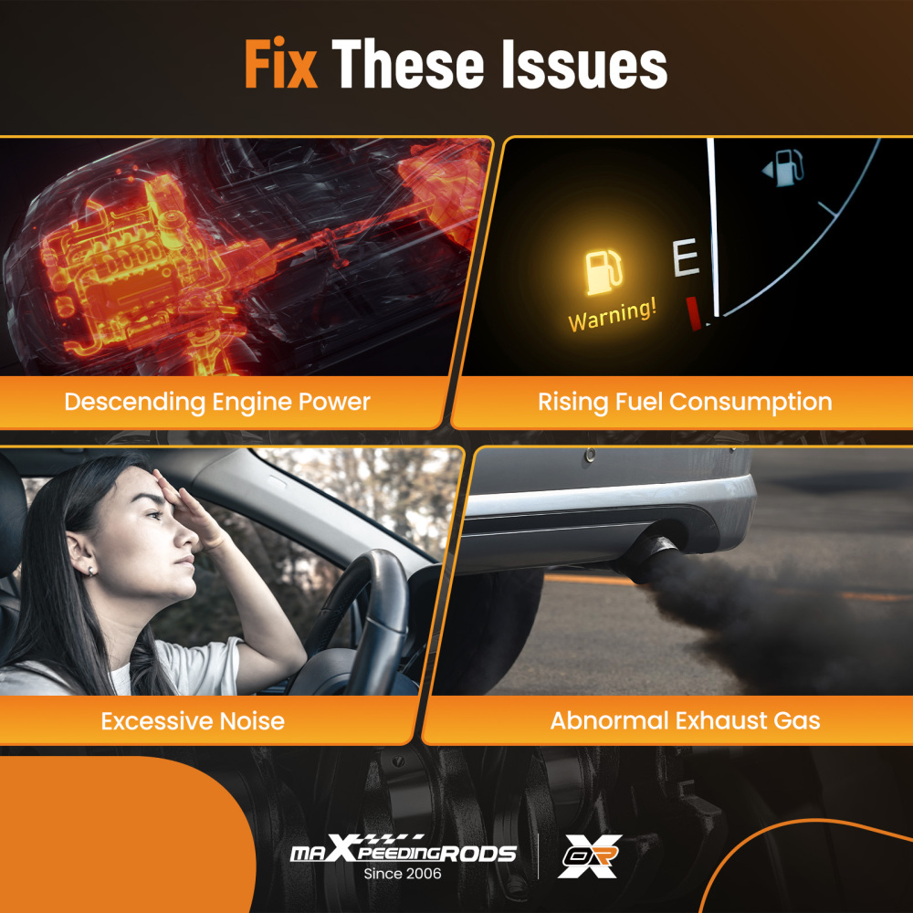 Set of 4 Fuel Injectors compatible for Nissan Sentra Rogue Altima 2.5L L4 0280158130