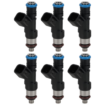 6X Fuel Injectors compatible for Buick Enclave 2007-2008 compatible for GMC Acadia 3.6L V6 0280158154