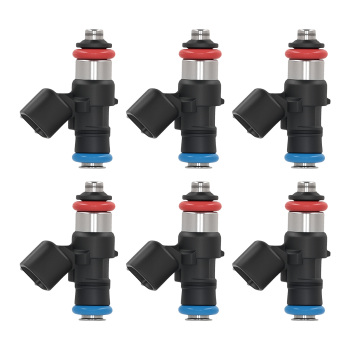 Set of 6 Fuel Injectors compatible for Ford Escape Fusion compatible for Mercury Mazda 3.0L V6 2009-2012