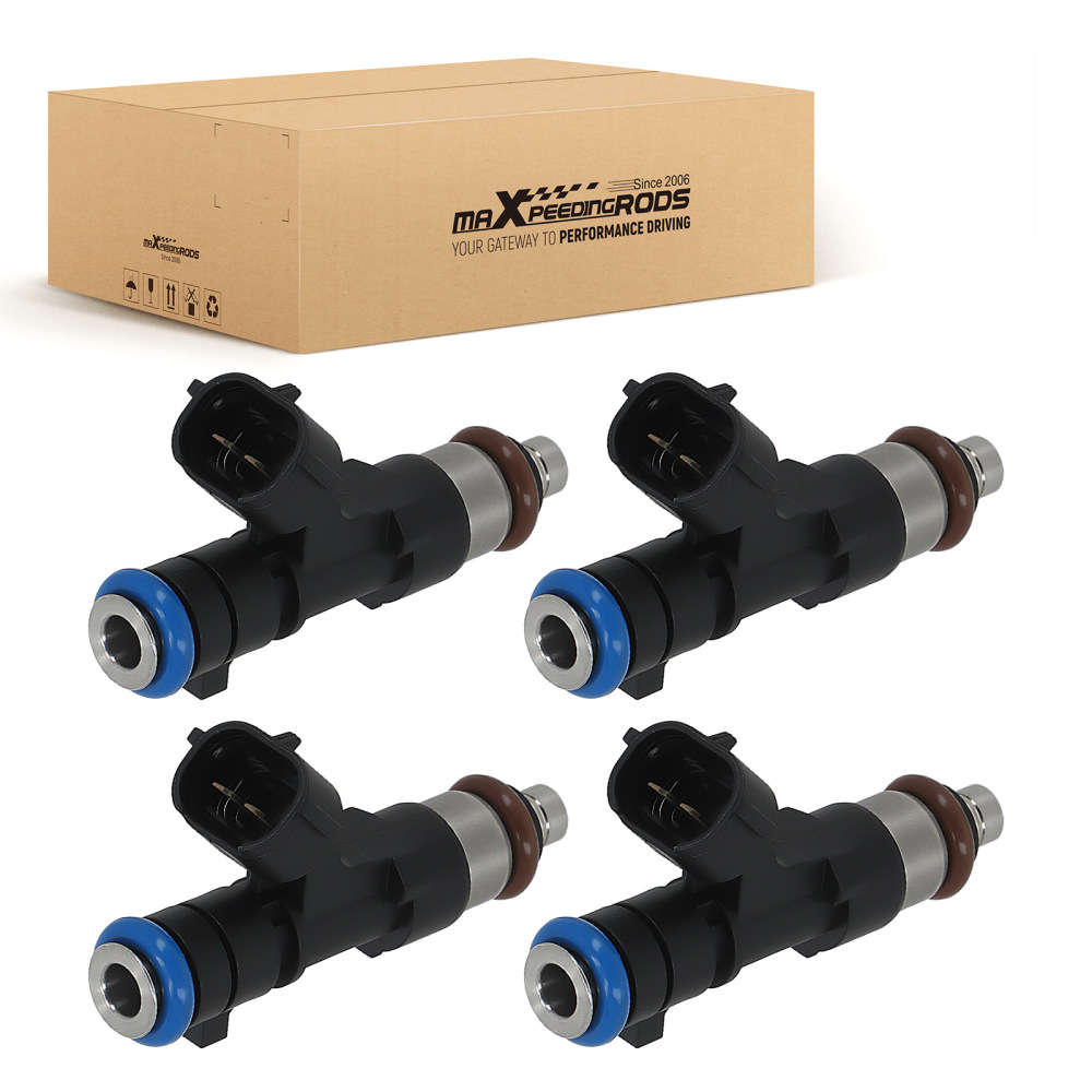 10 Hole 4PCS Fuel Injector compatible for Nissan Sentra 1.8L 2013-2019 FJ1191 166003RC0A