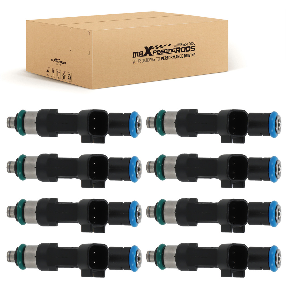 8 Fuel Injector compatible for Ford F-250 F-350 E-350 E-450 Super Duty 6.2L V8 15-22 FJ1520