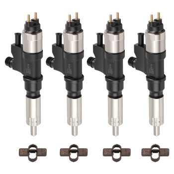 4 Pieces Fuel Injector compatible for Isuzu NPR NPR-HD Diesel 2001-2007 095000-5471 New