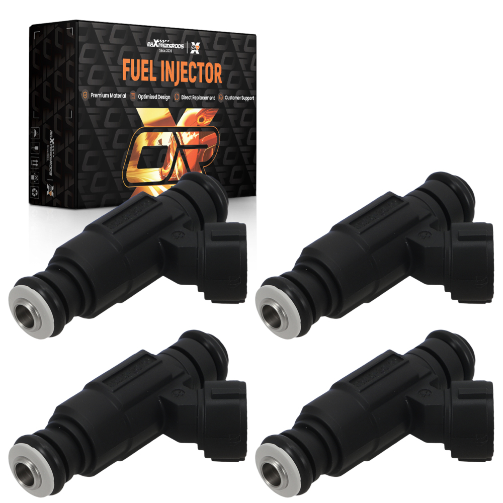 4PCS Fuel Injector compatible for Hyundai Genesis Coupe L4 2.0L 2010-2012 353102C100 Set