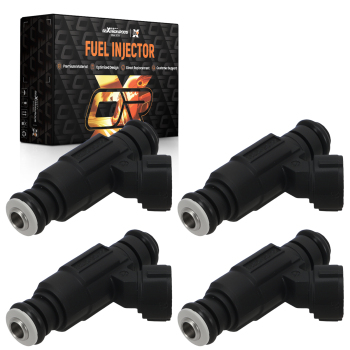 4PCS Fuel Injector compatible for Hyundai Genesis Coupe L4 2.0L 2010-2012 353102C100 Set