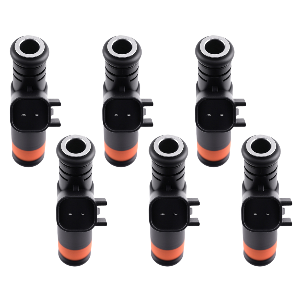 6X Fuel Injector compatible for Ford F-150 1999-2003 E-150 E-250 Econoline 4.2L V6 CM4881