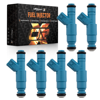 6 Fuel Injectors compatible for Jeep Liberty 2002-2003 V6 3.7L 226Cu RL031099 Petrol