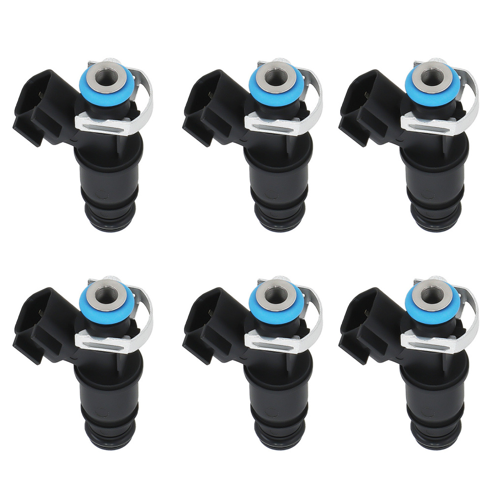 6 Fuel Injector compatible for Buick Allure compatible for LaCrosse Lucerne 3.8L 12576414 FJ10575