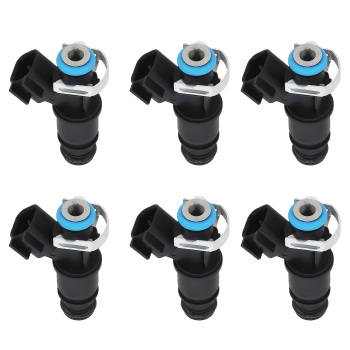 6 Fuel Injector compatible for Buick Allure compatible for LaCrosse Lucerne 3.8L 12576414 FJ10575