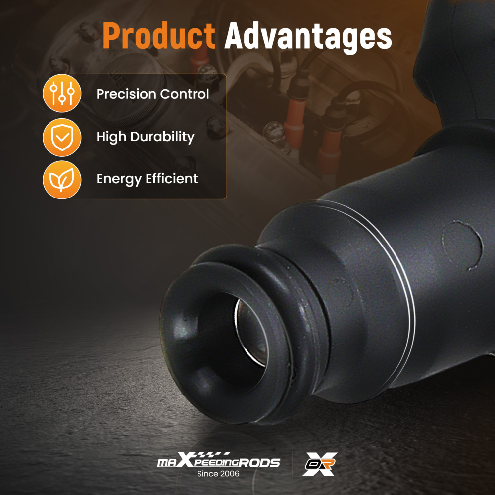 6 Fuel Injector compatible for Buick Allure compatible for LaCrosse Lucerne 3.8L 12576414 FJ10575