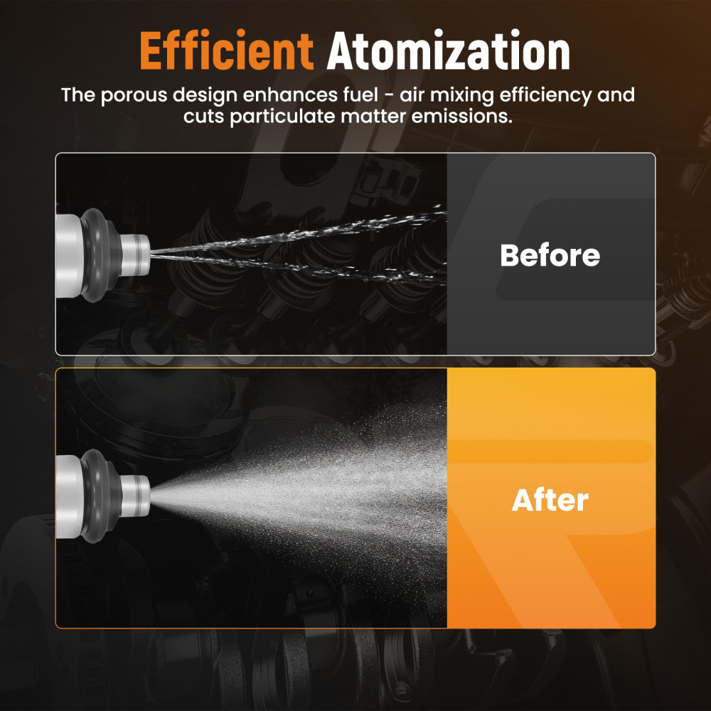 8X Fuel Injectors For 06-17 compatible for Dodge 11-17 compatible for RAM 1500 2500 3500 5.7L 6.1L 05037479AA