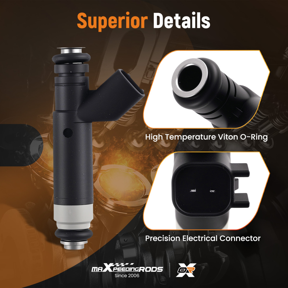 8 Pcs Fuel Injectors Set compatible for Ford F150 E150 E250 Explorer 4.6L 2003-2009 FJ867