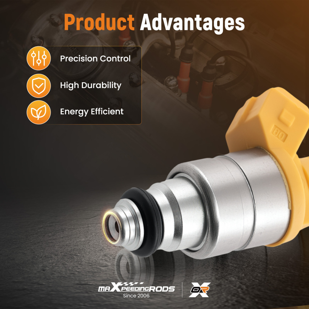 4 Fuel Injectors 12 Fori compatibile per Mini Cooper R52 R53 1.6L 2002-2008