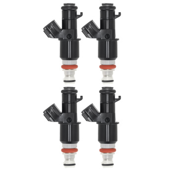 4PC Fuel Injectors compatible for Honda CR-V Civic Si 2002-2005 16450PPAA01 Replacement