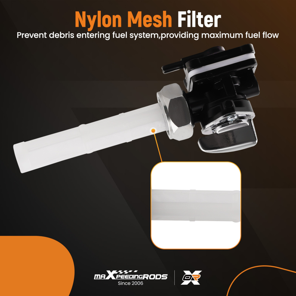 Fuel Valve Petcock Switch Kit compatible for Harley FLST FXST FLT FXD 1995-2001 61338-94D