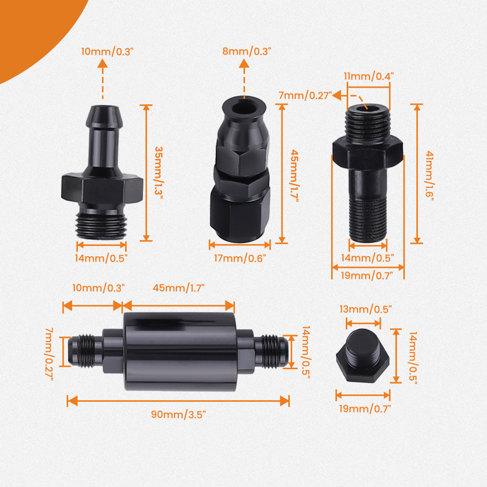 High Fuel Pressure Regulator Gauge Rail Line compatible for Acura Integra B-SeriesEngines