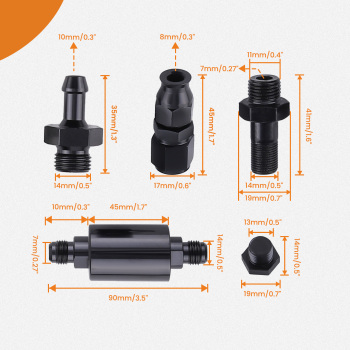 High Fuel Pressure Regulator Gauge Rail Line compatible for Acura Integra B-SeriesEngines