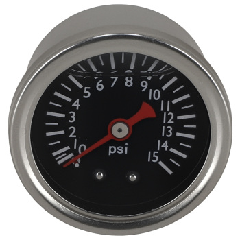 1-5 PSI Adjustable Fuel Pressure Regulator Carburetor Kit w/ 8mm 10mm Hose