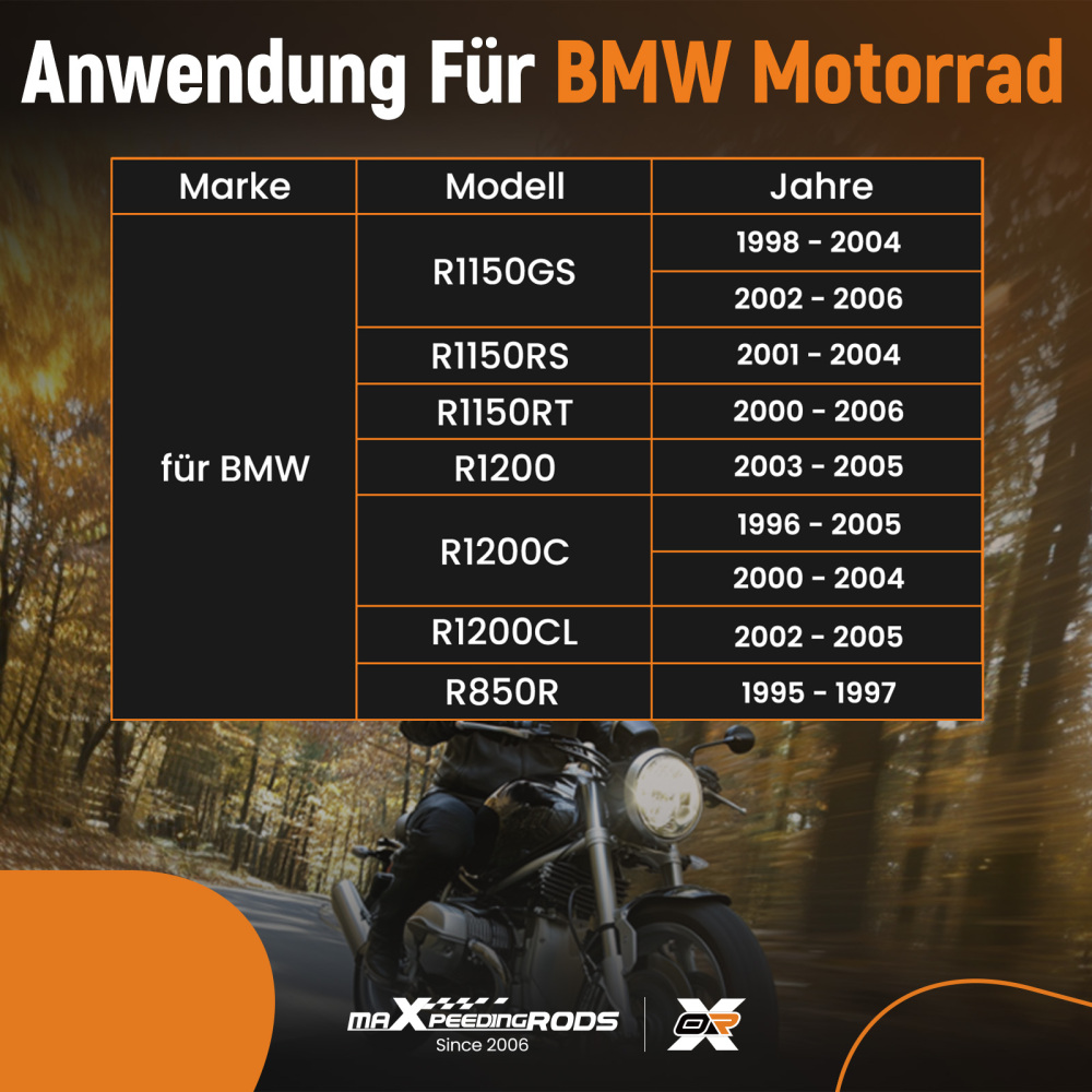 Compatible for BMW R850R R1100R R1150RT K1100RS/LT post 01/93 models 16141341231 Fuel Pump