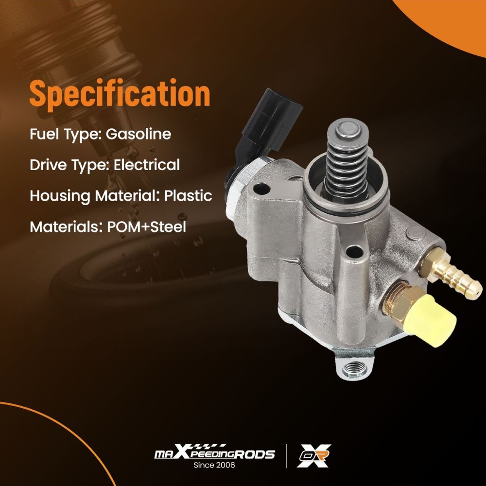 High Pressure Fuel Pump compatible for Audi A3 A4 A6 compatible for Skoda Octavia compatible for VW Golf Passat 2.0 TFSI