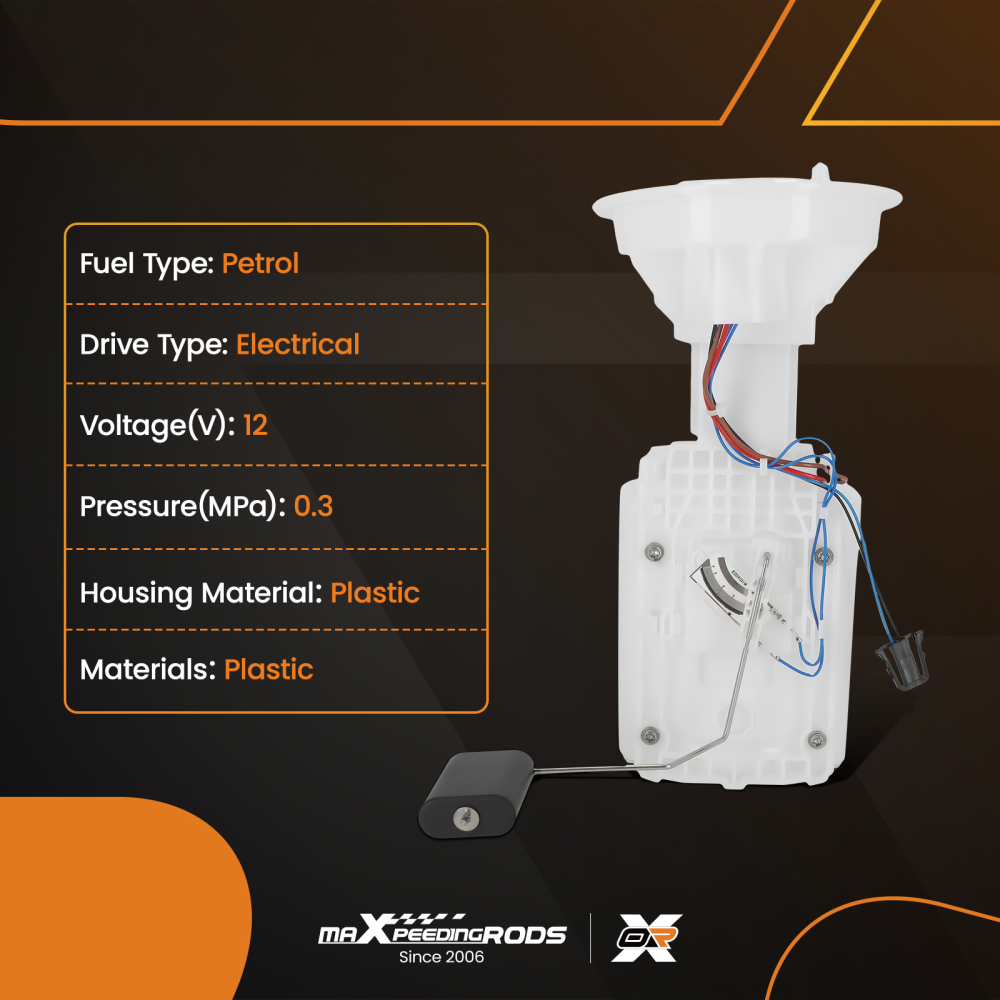 Fuel Pump Sender Unit compatible for Mini Cooper Clubman Roadster 1.6L 2007-15 16112755082