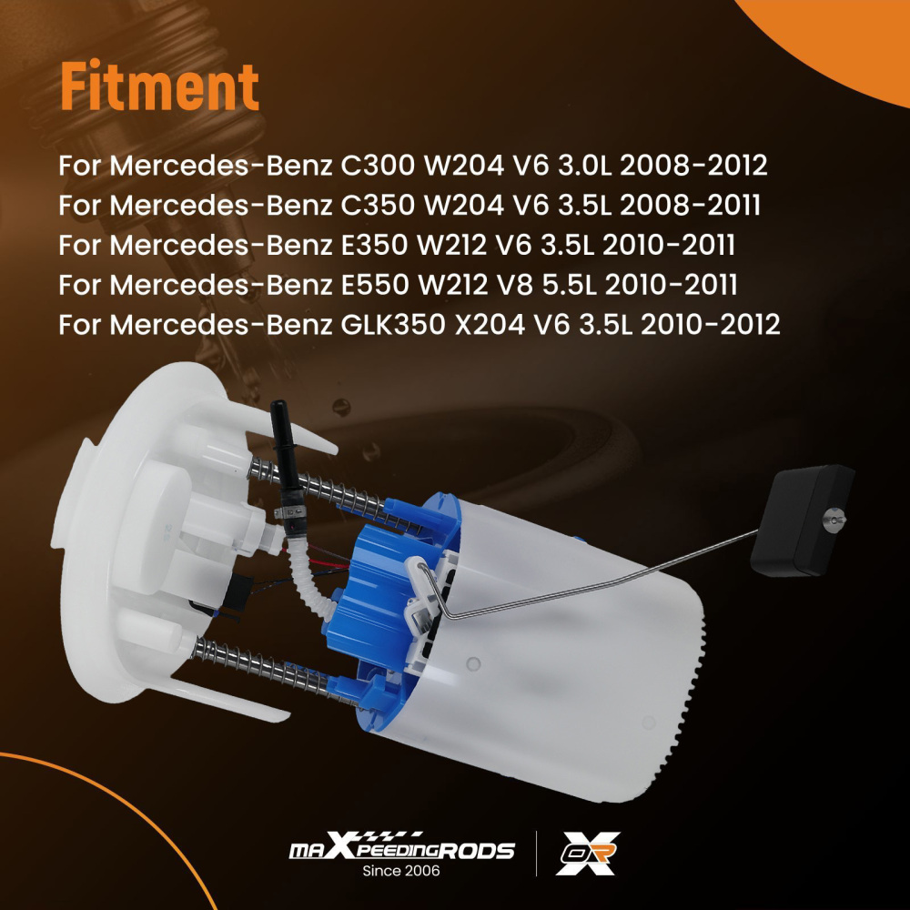 Pompa Carburante Benzina compatibile per Mercedes-Benz W204 C 180 200 230 250 280 300 350