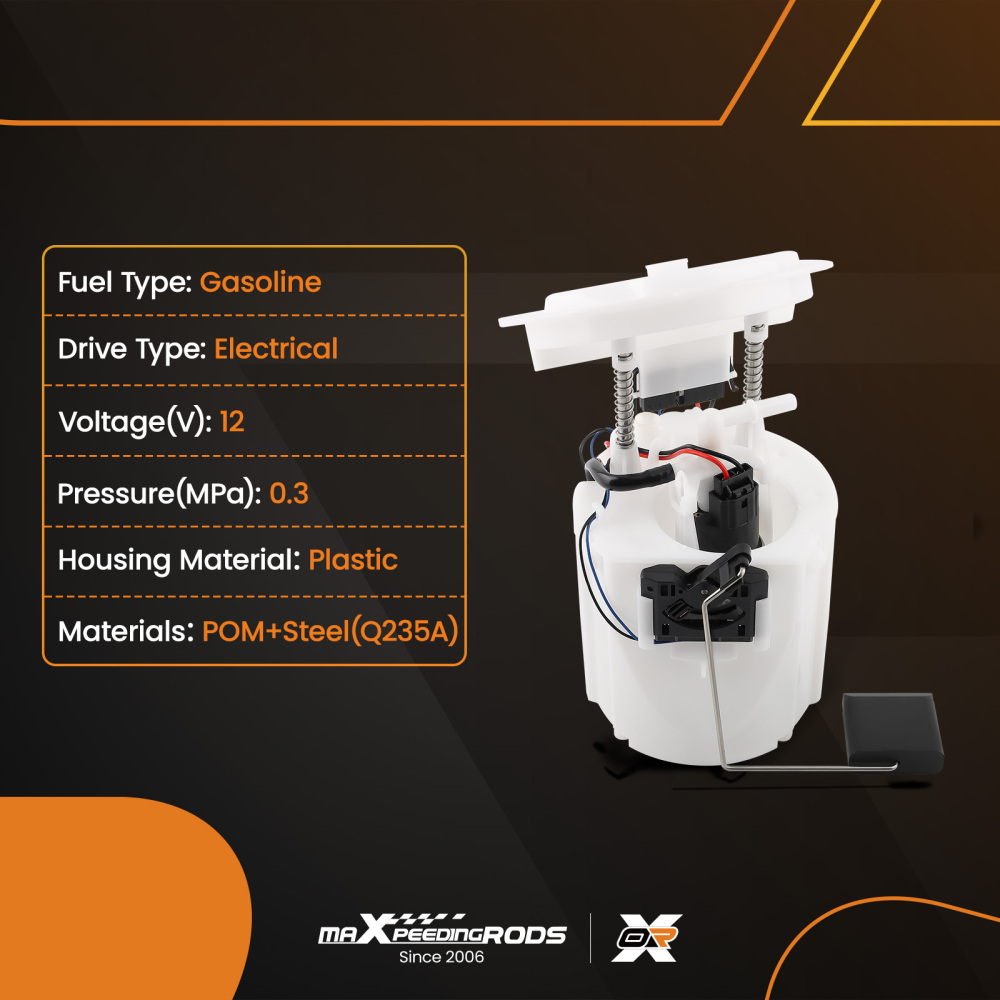 Fuel Pump Assembly compatible for Mercedes-Benz C250 Base W204 l4 1.8L E9212M 2012-2015