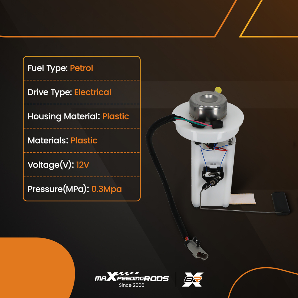 Electric Fuel Pump Module Assembly compatible for Jeep Wrangler TJ 1997-2002 2.5L 4.0L