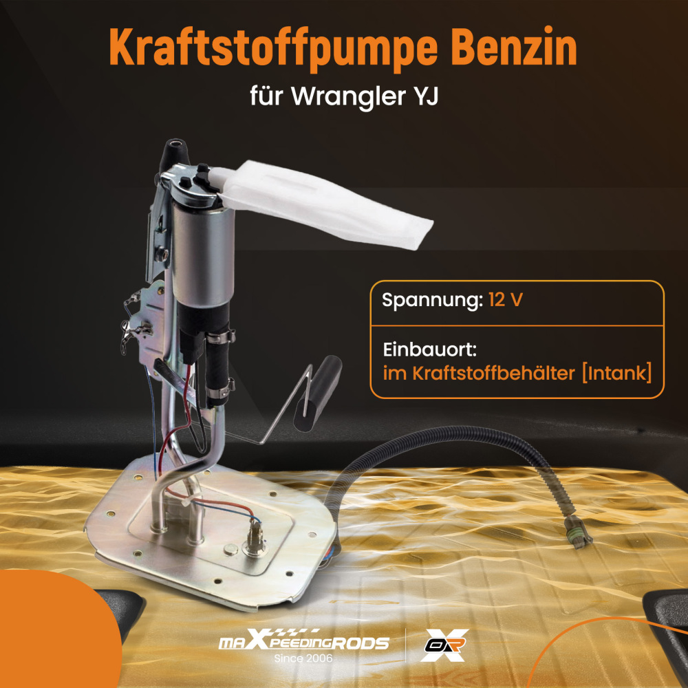 Fuel Pump Sending Unit compatible for Jeep Wrangler 91-95 5003861AA YJ 20 Gallon 2.5L/4.0L