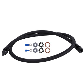 255LPH Inline High Pressure EFI Fuel Pump w/Install Kit compatible for Chevy V8 4.8L 99-14