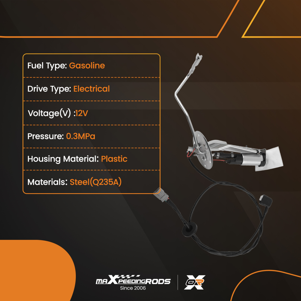 Fuel Pump Module Assembly compatible for Honda Civic L4 1.5L 1.6L 1990-1991 SP8001H E8325H
