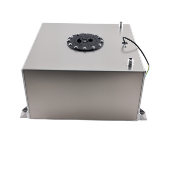 10 Gal Fuel Tank Aluminum Racing for Hot Rod Street Rod Track Car w/ Line Kit