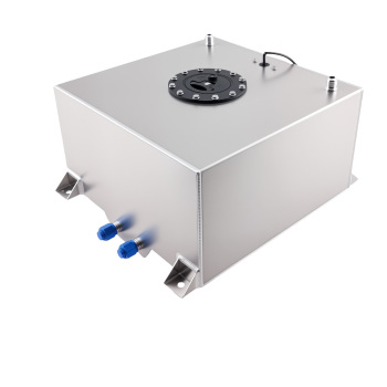 10 Gal Fuel Tank Aluminum Racing for Hot Rod Street Rod Track Car w/ Line Kit