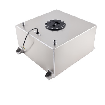 10 Gal Fuel Tank Aluminum Racing for Hot Rod Street Rod Track Car w/ Line Kit