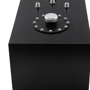 15 Gallon Fuel Cell Tank Gasoline Black for Hot Rod Street Racing Track Cars