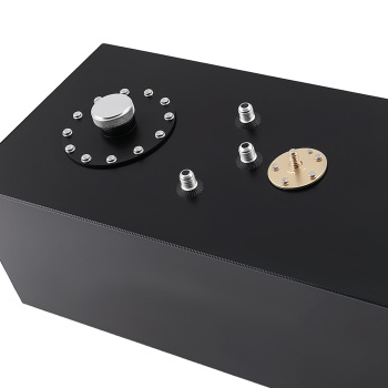 15 Gallon Fuel Cell Tank Gasoline Black for Hot Rod Street Racing Track Cars