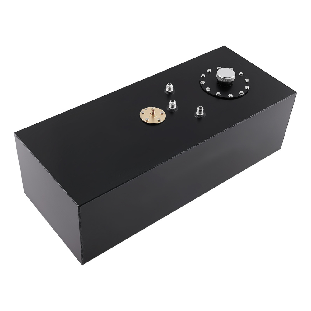 15 Gallon Fuel Cell Tank Gasoline Black for Hot Rod Street Racing Track Cars